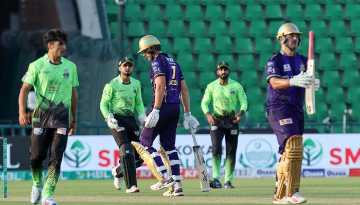 پی ایس ایل 11: لاہور قلندرز نے کوئٹہ گلیڈی ایٹرز کو 9 رنز سے ہرادیا