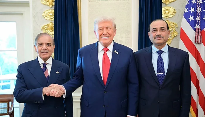 پاکستانی وزیر اعظم اور فیلڈ مارشل عاصم منیر زبردست شخصیات ہیں، ڈونلڈ ٹرمپ