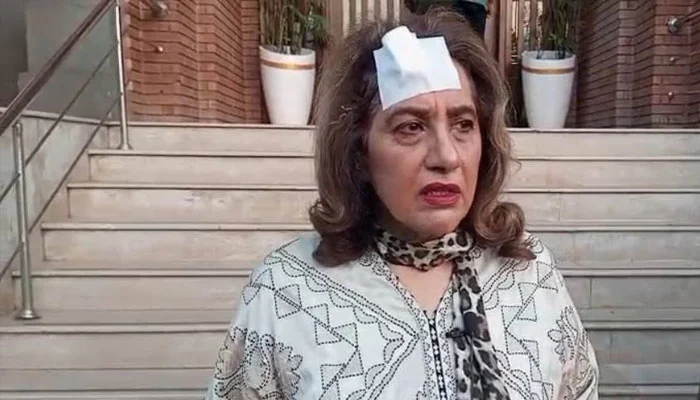 مسلم لیگ ن کی ایم پی اے عظمیٰ کاردار جم میں راڈ لگنے سے زخمی